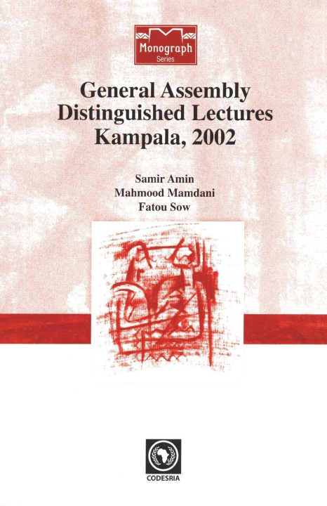 Boek General Assembly Distinguished Lectures Mahmood Mamdani