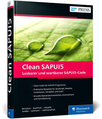 Boek Clean SAPUI5 Arnaud Buchholz