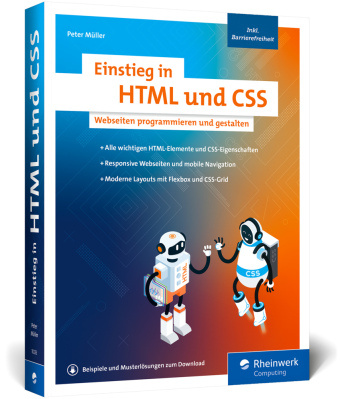 Knjiga Einstieg in HTML und CSS Peter Müller