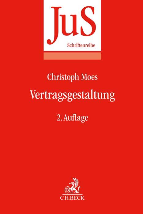 Book Vertragsgestaltung Christoph Moes
