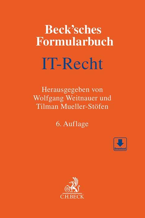 Buch Beck'sches Formularbuch IT-Recht Tilman Mueller-Stöfen