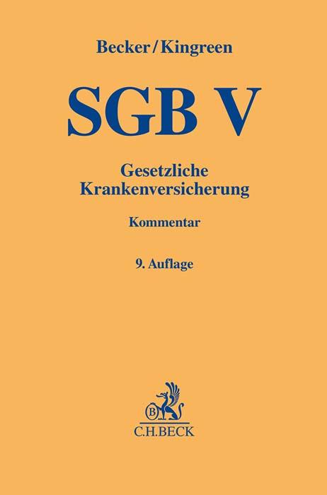 Книга SGB V Thorsten Kingreen
