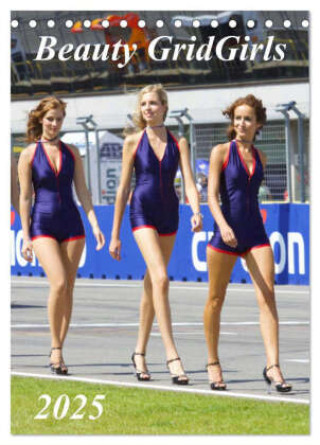 Kalendarz/Pamiętnik Beauty Grid Girls 2025 (Tischkalender 2025 DIN A5 hoch), CALVENDO Monatskalender 