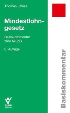 Libro Mindestlohngesetz Thomas Lakies