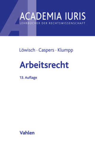 Knjiga Arbeitsrecht Georg Caspers