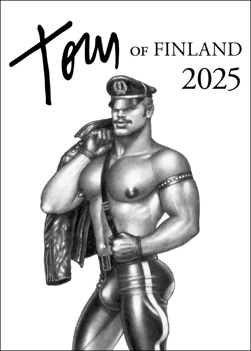 Ημερολόγιο/ημερολόγιο ατζέντα Tom of Finland 2025 