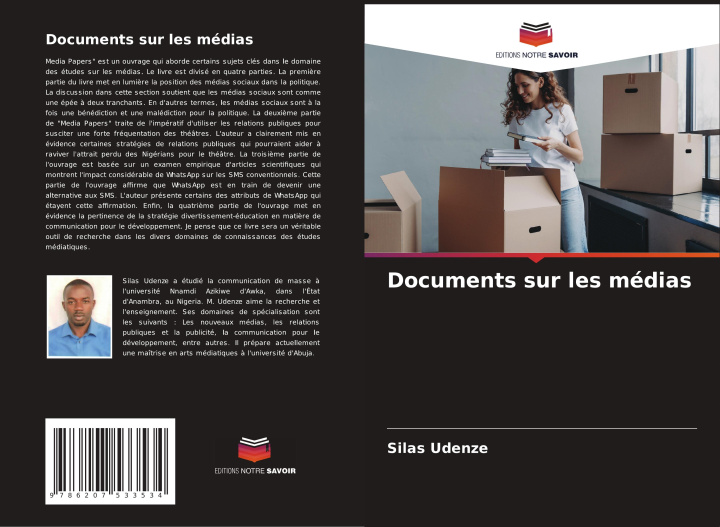 Knjiga Documents sur les médias Silas Udenze
