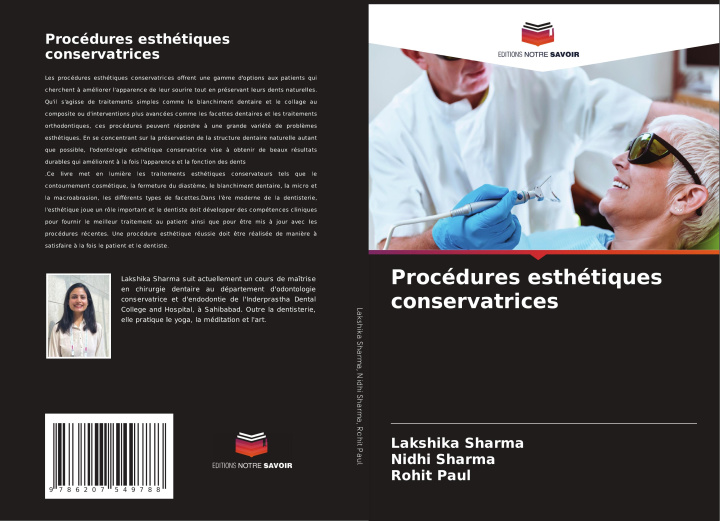 Kniha Procédures esthétiques conservatrices Nidhi Sharma