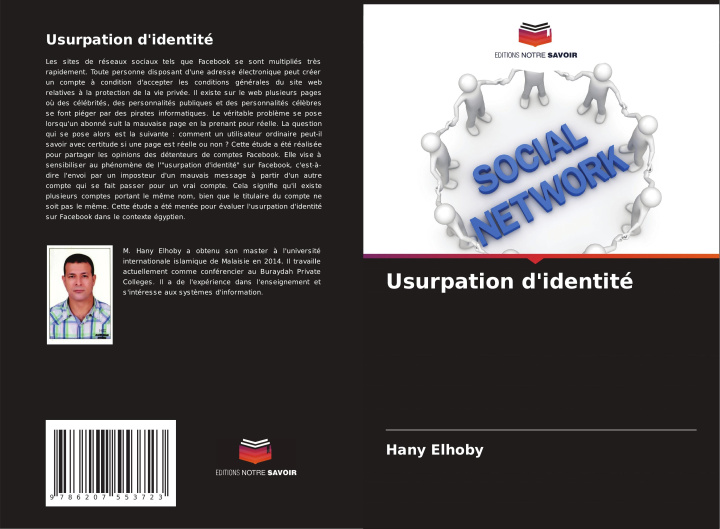 Knjiga Usurpation d'identité Hany Elhoby