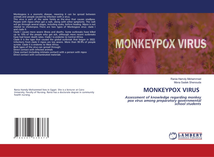 Knjiga MONKEYPOX VIRUS Mona Sadek Shenouda