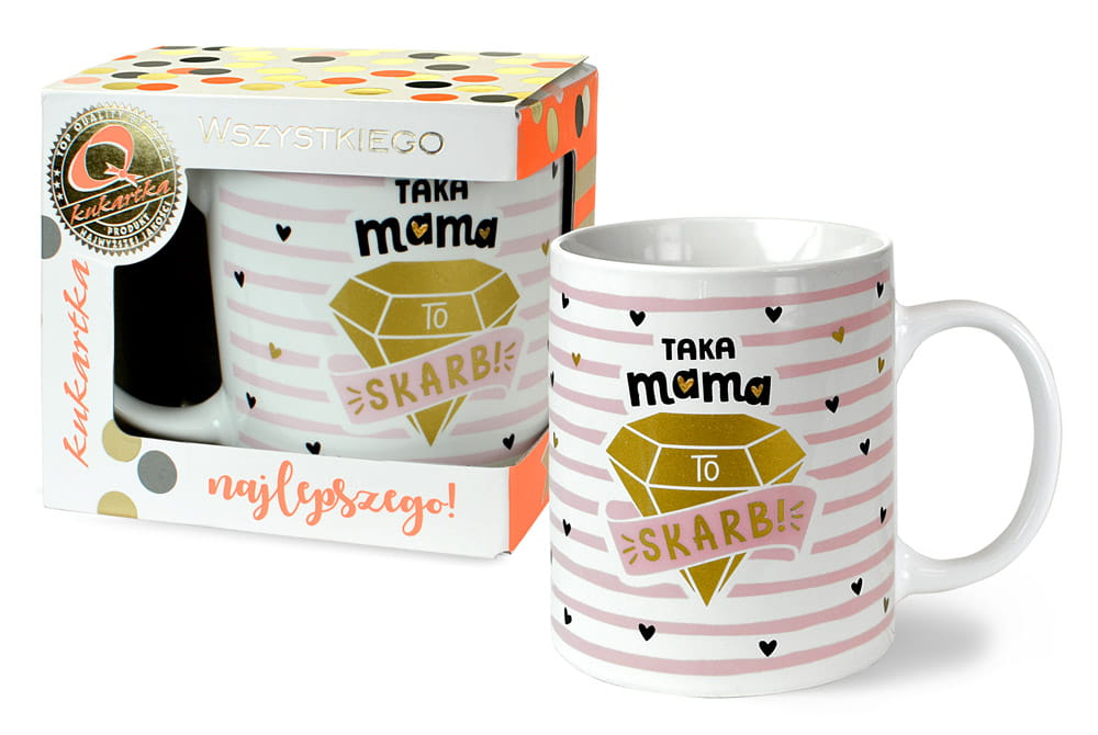 Knjiga Kubek Premium Q 958 Mama to skarb 