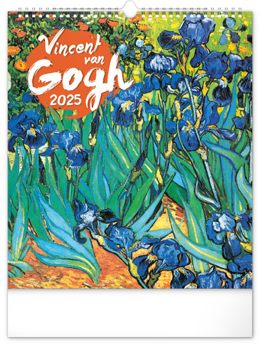Calendar/Diary Vincent van Gogh 2025 - nástěnný kalendář 