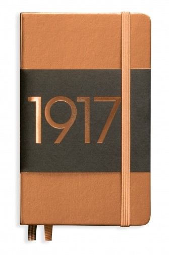 Livre Zápisník Leuchtturm1917 - notebook A6-prázdný-měděný LEUCHTTURM1917