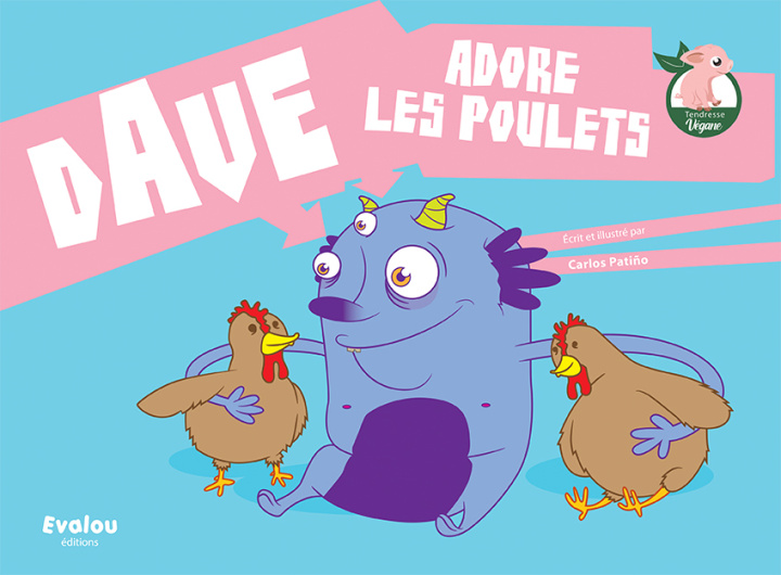 Knjiga Dave adore les poulets PATINO