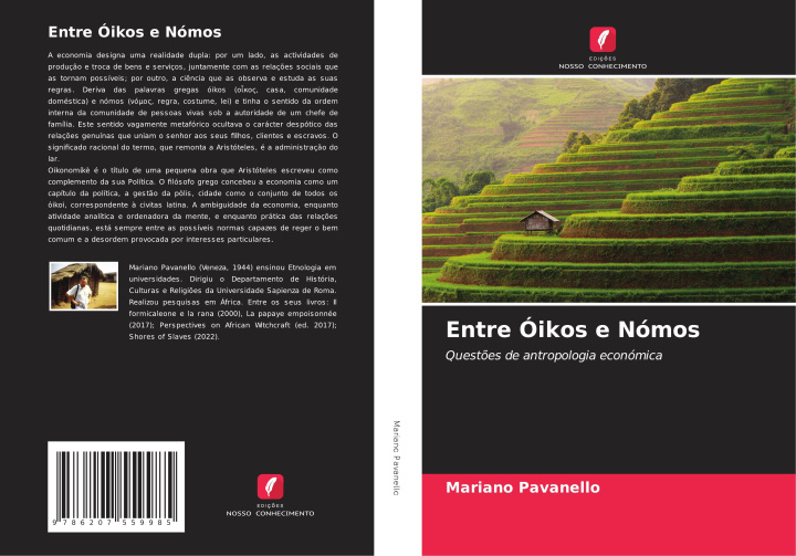 Livro Entre Óikos e Nómos Mariano Pavanello