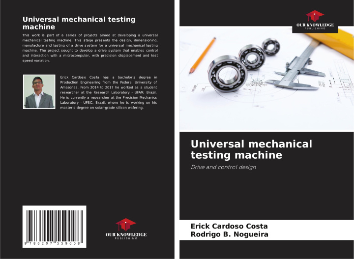 Knjiga Universal mechanical testing machine Erick Cardoso Costa