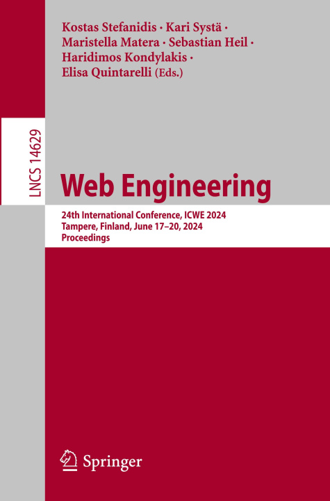 Knjiga Web Engineering Kostas Stefanidis
