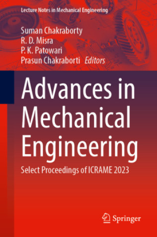 Kniha Advances in Mechanical Engineering Suman Chakraborty