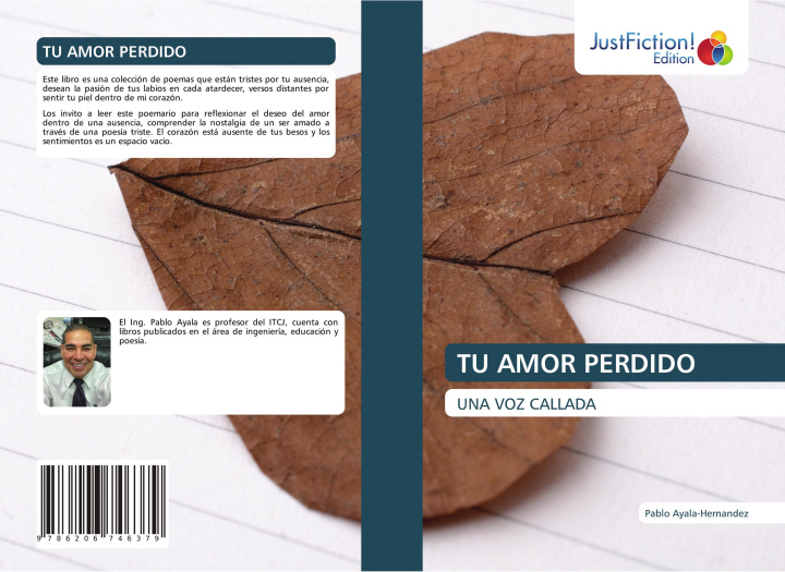 Knjiga TU AMOR PERDIDO Pablo Ayala-Hernández