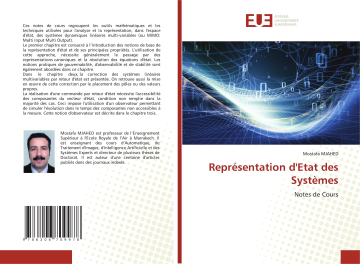 Buch Représentation d'Etat des Systèmes Mostafa MJAHED