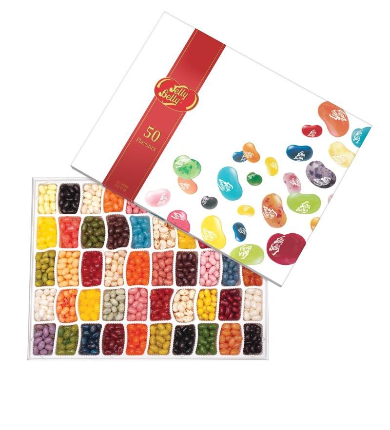 Buch Jelly Belly 50 Chutí 600g Gift Box 