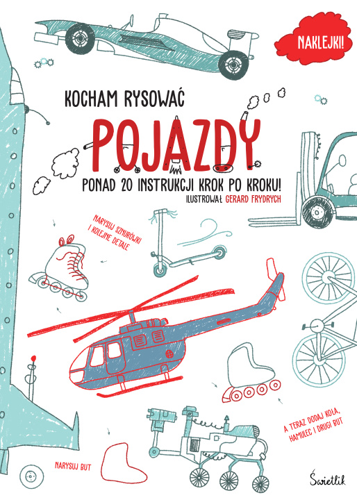 Книга Pojazdy Kocham rysować 