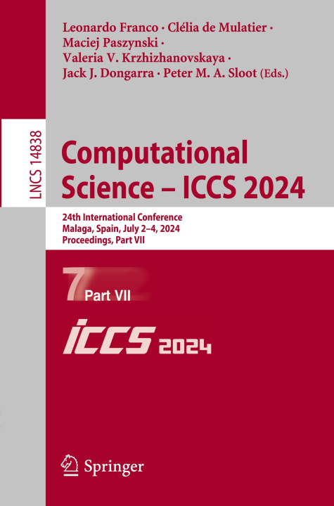 Buch Computational Science - ICCS 2024 Leonardo Franco