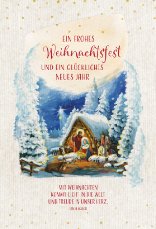 Hra/Hračka Ein frohes Weihnachtsfest und ein glückliches neues Jahr 