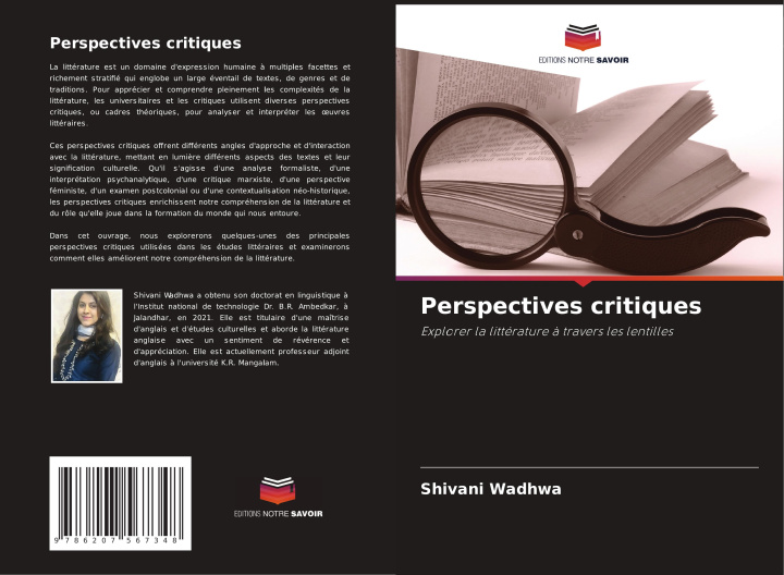 Boek Perspectives critiques Shivani Wadhwa