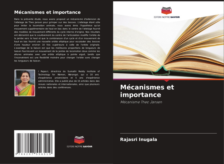 Książka Mécanismes et importance Rajasri Inugala