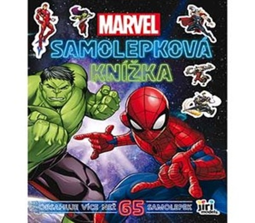 Книга Samolepková knížka Marvel 