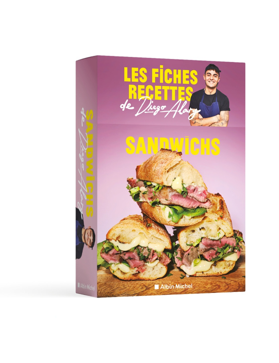 Knjiga Mes 50 sandwichs préférés Diego Alary