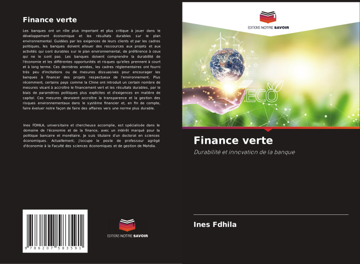 Knjiga Finance verte Ines Fdhila