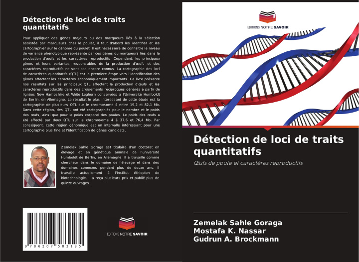 Książka Détection de loci de traits quantitatifs Zemelak Sahle Goraga
