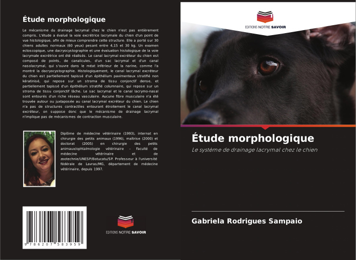 Knjiga Étude morphologique Gabriela Rodrigues Sampaio