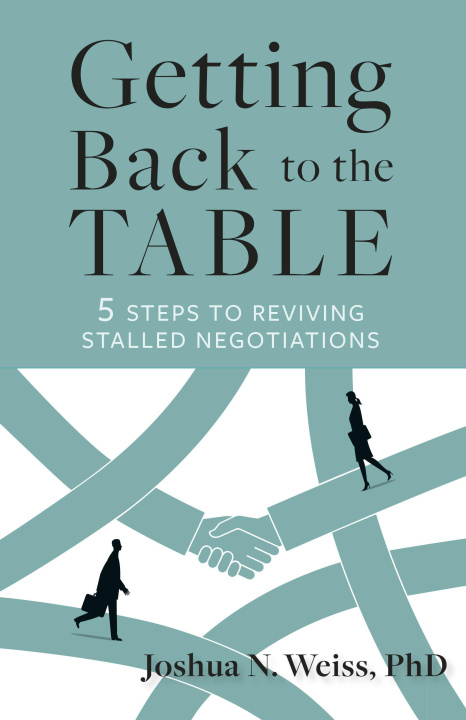 Book GETTING BACK TO THE TABLE WEISS JOSHUA N