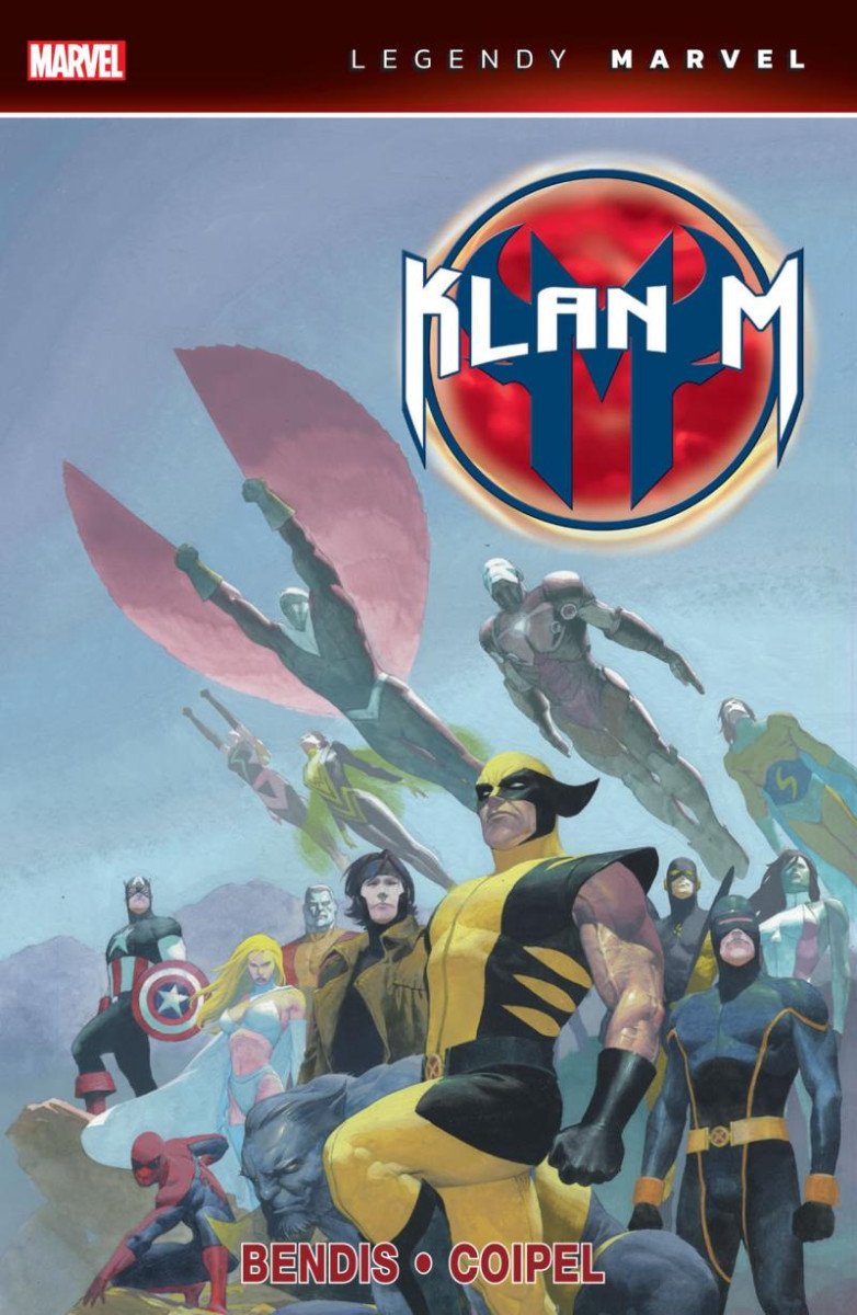 Książka Legendy Marvel Klan M Brian Michael Bendis