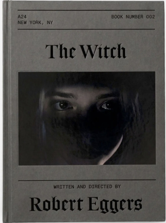 Carte The Witch Screenplay Book Eggers