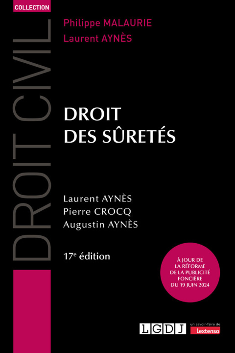 Buch Droit des sûretés Augustin Aynès