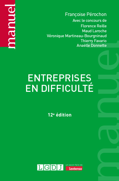 Kniha Entreprises en difficulté Maud Laroche