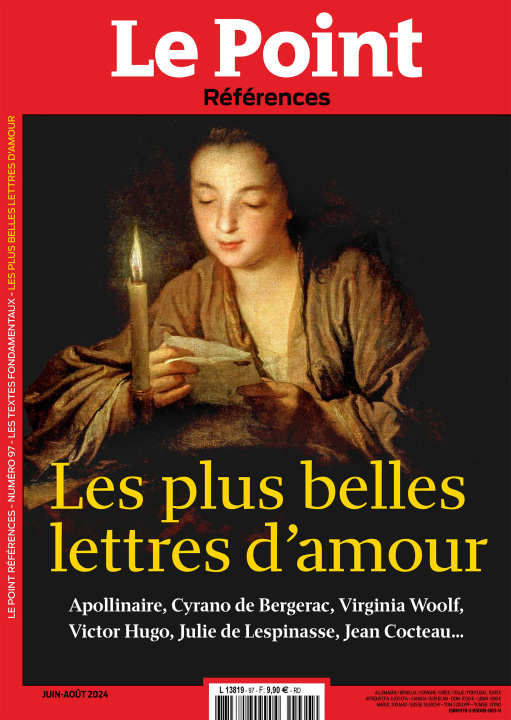 Buch Le Point Références N°97 - Les plus belles lettres d'amour - Juin-Août 2024 