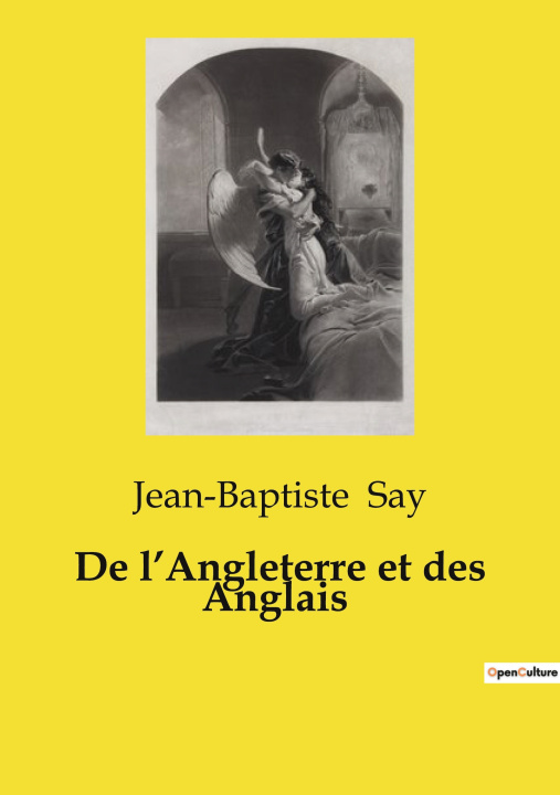 Knjiga DE ANGLETERRE ET ANGLAIS SAY JEAN-BAPTISTE
