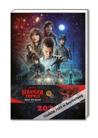 Naptár/Határidőnapló Stranger Things - A5-Tischkalender 2025 Danilo Promotion Ltd