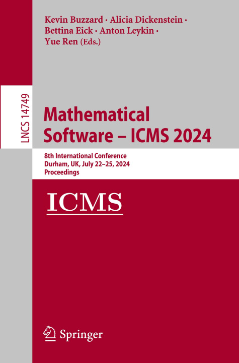 Boek Mathematical Software - ICMS 2024 Kevin Buzzard