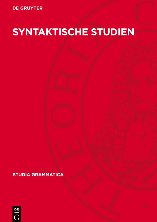 Knjiga Syntaktische Studien Dg De Gruyter
