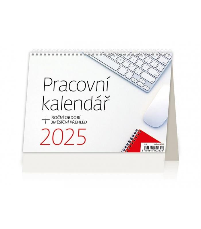 Kalendarz/Pamiętnik Kalendář stolní 2025 - Pracovní kalendář 