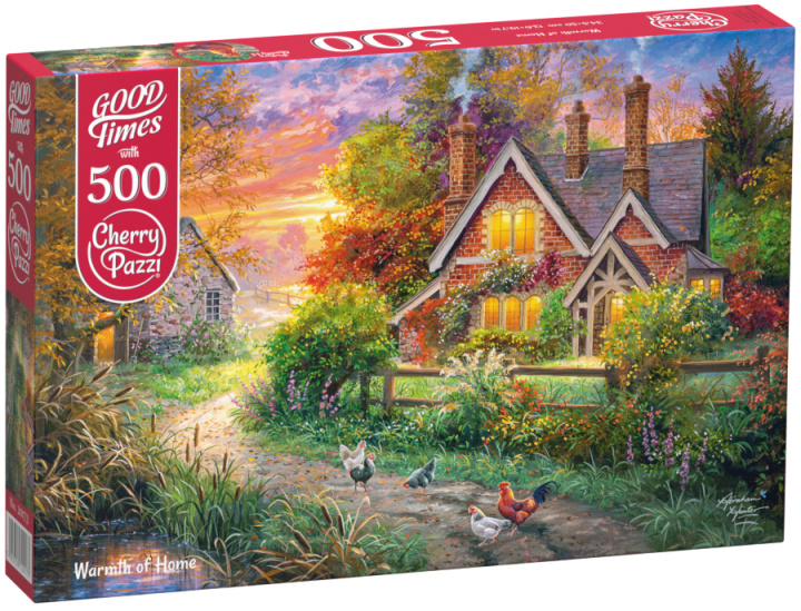 Carte Puzzle 500 CherryPazzi  Warmth of Home 20173 