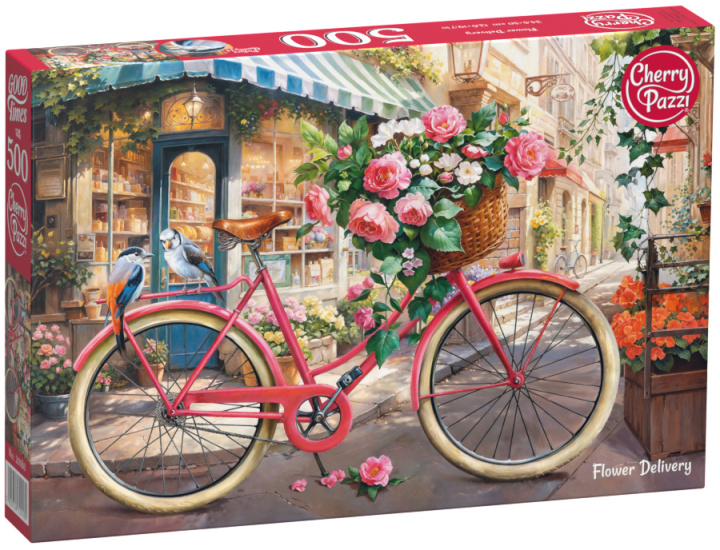 Kniha Puzzle 500 CherryPazzi Flower Delivery 20180 