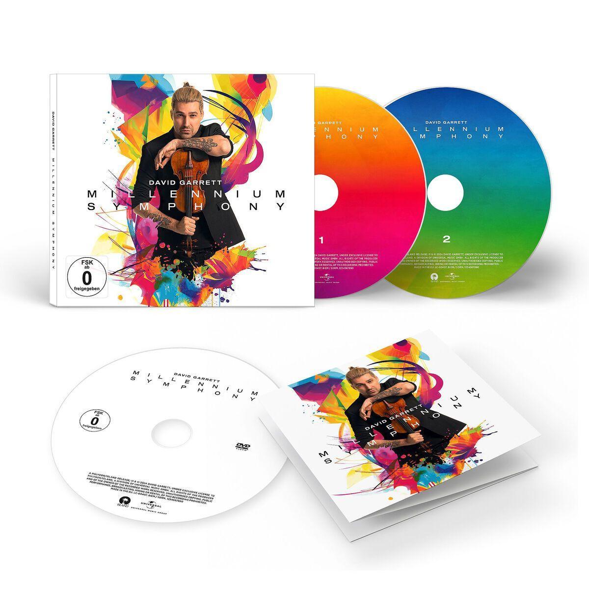 Audio Millennium Symphony (2CD + DVD Deluxe Digipack) David Garrett