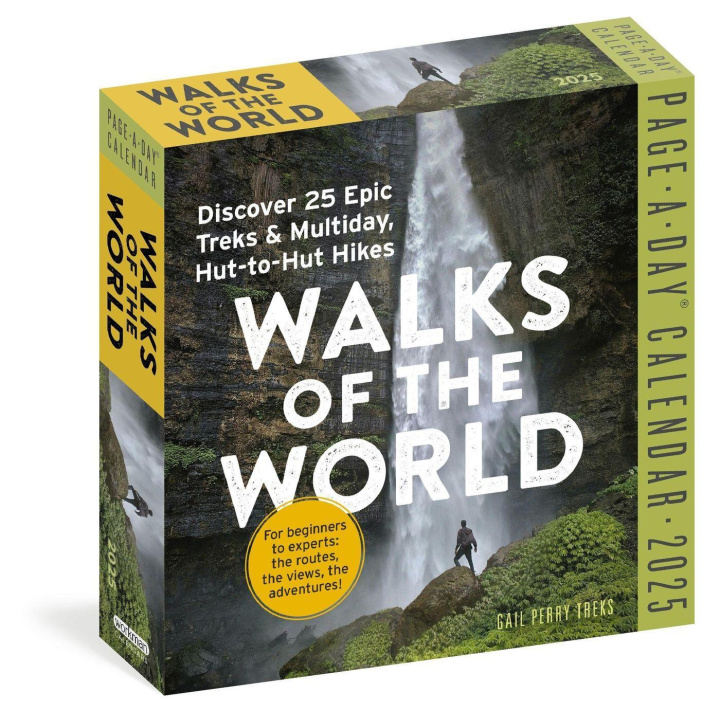Naptár/Határidőnapló Walks of the World Page-A-Day® Calendar 2025 Workman Calendars